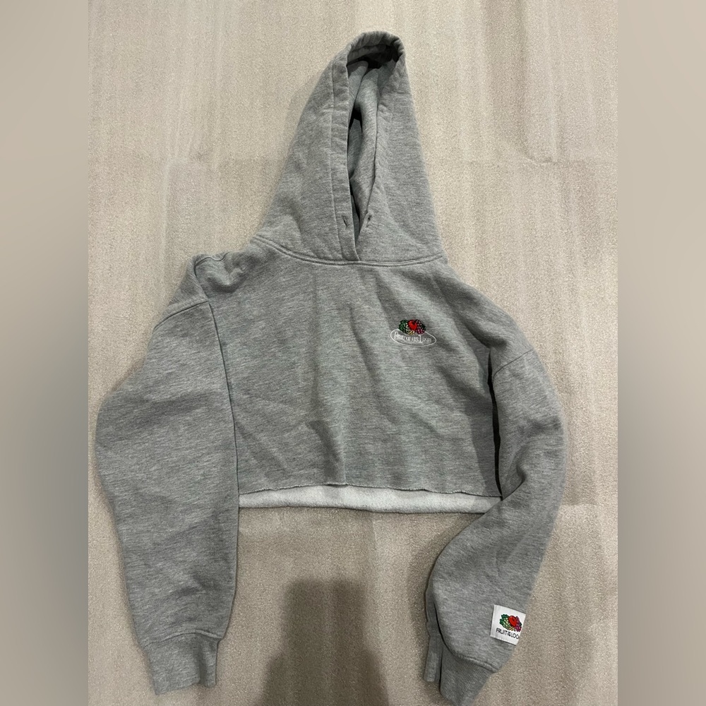 Fruit of the Loom Cropped Sweatshirt